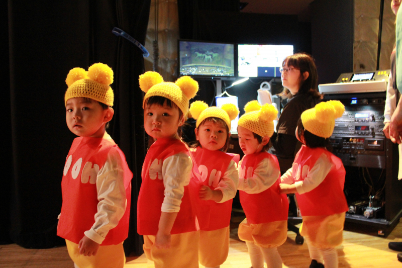 キッズルームFACE・保育ルームゆうび園 合同お遊戯会!